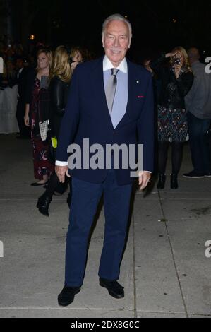 Christopher Plummer attends The Forger screening at the 2014 Toronto International Film Festival in Toronto, Canada on September 12, 2014. Photo by Lionel Hahn/ABACAPRESS.COM Stock Photo