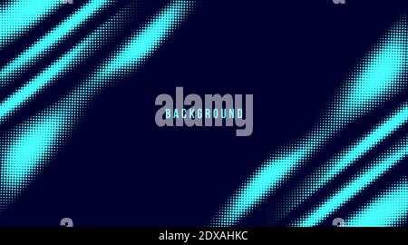 abstract wave halftone from dot vector illustration Stock Vector