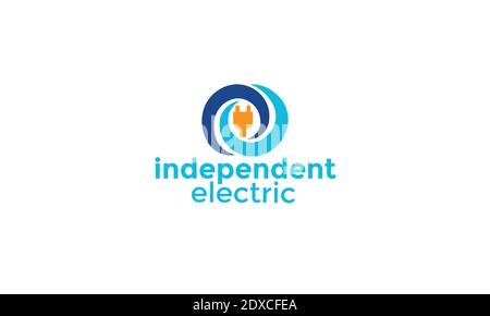 Electric  logo design and vector template Stock Vector