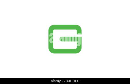 G letter logo design and vector template Stock Vector