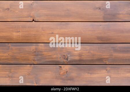 A Seamless texture of old beautiful wooden floor consisting of boards, view from above. Wooden background. Wooden fence Stock Photo