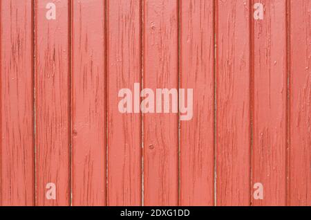 A red wooden boards, in vertical position, for valentine's day background, rural world, events invitation and posters Stock Photo