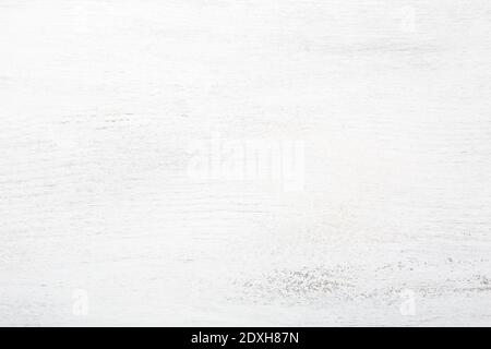 Old shabby texture.  White wooden  background. Top view. Stock Photo