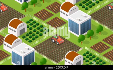 Seamless background city urban cityscape Stock Vector