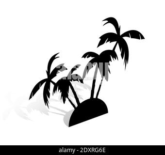 Old vintage car silhouette retro Stock Vector
