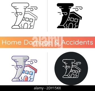 Hurricane icon Stock Vector