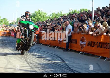 Vienna, Austria. July 20, 2011. Vienna Harley Days Stock Photo