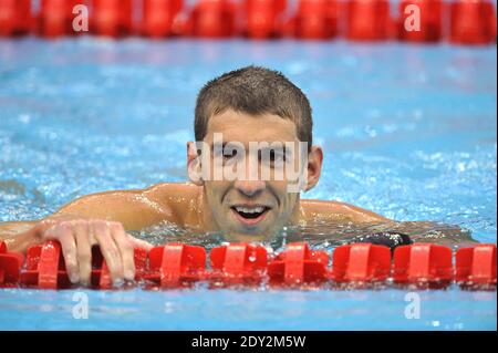 Olympic swimmer Michael Phelps has said he will be checking himself into rehab following his arrest for drink driving. Phelps, the most decorated Olympian of all time with 22 medal, 18 of which are gold, was arrested on 30 September on suspicion of driving under the influence (DUI) whilst riding through Baltimore, Maryland. File photo : Michael Phelps of the United States competes in the Men's 200m Butterfly Final held at the National Aquatics Centre during Day 5 of the Beijing 2008 Olympic Games on August 13, 2008 in Beijing, China. Michael Phelps of the United States finished the race in a t Stock Photo