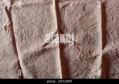 Old dirty torn rag isolated on white background. Cleaning rag Stock Photo -  Alamy