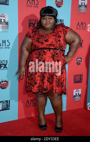 Gabourey Sidibe attends FX American Horror Story: Freak Show premiere screening at TCL Chinese Theatre in Los Angeles, CA, USA, on October 5, 2014. Photo by Lionel Hahn/ABACAPRESS.COM Stock Photo