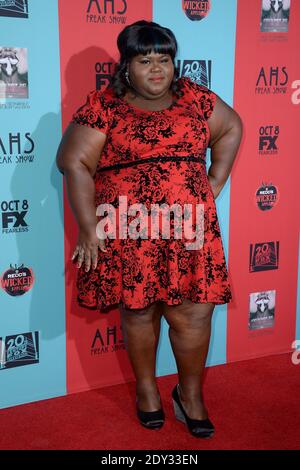 Gabourey Sidibe attends FX American Horror Story: Freak Show premiere screening at TCL Chinese Theatre in Los Angeles, CA, USA, on October 5, 2014. Photo by Lionel Hahn/ABACAPRESS.COM Stock Photo