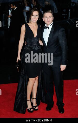 Charlie Webster and Allen Leech attending the BFI London Film Festival Opening and The Imitation Game Premiere at Odeon Leicester Square in London, UK on October 08, 2014. Photo by Aurore Marechal/ABACAPRESS.COM Stock Photo