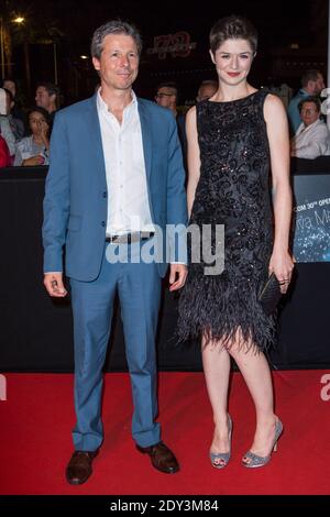 Steve Hoban, Michelle Alexander walking the red carpet at the MIPCOM ...