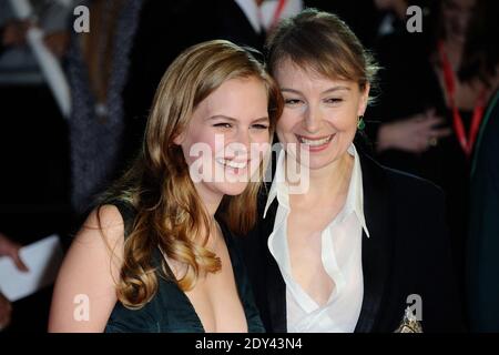 Alicia von Rittberg and Anamaria Marinca attending the Fury Premiere and Closing Ceremony for the BFI London Film Festival at Odeon Leicester Square in London, UK, on October 19, 2014. Photo by Aurore Marechal/ABACAPRESS.COM Stock Photo