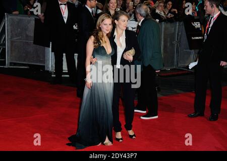 Alicia von Rittberg and Anamaria Marinca attending the Fury Premiere and Closing Ceremony for the BFI London Film Festival at Odeon Leicester Square in London, UK, on October 19, 2014. Photo by Aurore Marechal/ABACAPRESS.COM Stock Photo