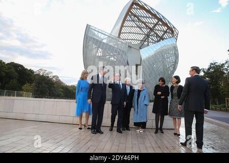 FONDATION LOUIS VUITTON INAUGURATED BY THE PRESIDENT OF THE FRENCH