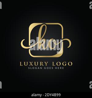Linked Letter KO Logo Design vector Template. Creative Abstract KO Luxury Logo Design Vector Illustration Stock Vector