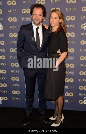 Stephane de Groodt and Odile d'Oultremont attending the GQ Men of the Year 2014 Awards held at Musee d'Orsay in Paris, France on November 19, 2014. Photo by Nicolas Briquet/ABACAPRESS.COM Stock Photo