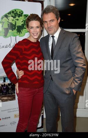 Julie Andrieu and Stephane Delajoux attending the 10th anniversary party of association 'Racines d'Enfance' held at Grand Palais in Paris, France on November 20, 2014. Photo by Nicolas Briquet/ABACAPRESS.COM Stock Photo