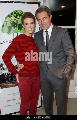 Julie Andrieu and Stephane Delajoux attending the 10th anniversary party of association 'Racines d'Enfance' held at Grand Palais in Paris, France on November 20, 2014. Photo by Nicolas Briquet/ABACAPRESS.COM Stock Photo