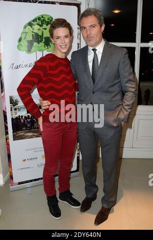 Julie Andrieu and Stephane Delajoux attending the 10th anniversary party of association 'Racines d'Enfance' held at Grand Palais in Paris, France on November 20, 2014. Photo by Nicolas Briquet/ABACAPRESS.COM Stock Photo