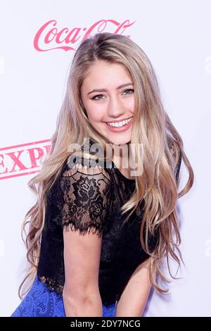 Lia Marie Johnson attends the premiere of AwesomenessTV's Expelled at