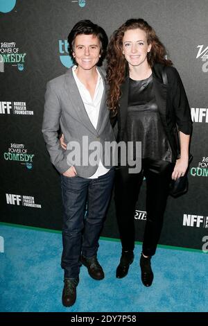 Tig Notaro and Stephanie Allynne attends Variety's 5th annual Power of Comedy presented by TBS benefiting the Noreen Fraser Foundation, at The Belasco Theater, in Los Angeles, CA, USA, on December 11, 2014. Photo by Julian Da Costa/ABACAPRESS.COM Stock Photo