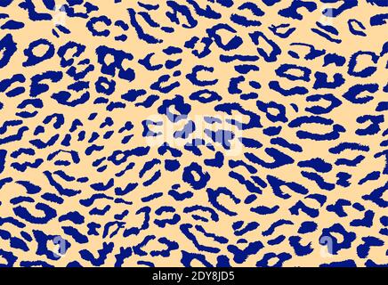 Leopard background. Seamless pattern.Animal print. Stock Vector