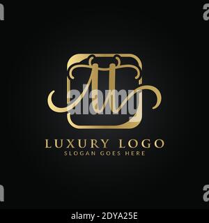 Initial TT letter Logo Design vector Template. Abstract Luxury Letter TT logo Design Stock Vector