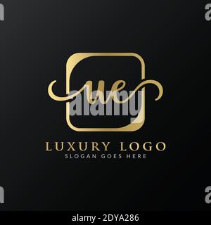 Initial Letter UE Logo - Simple Business Logo for Alphabet U and E ...