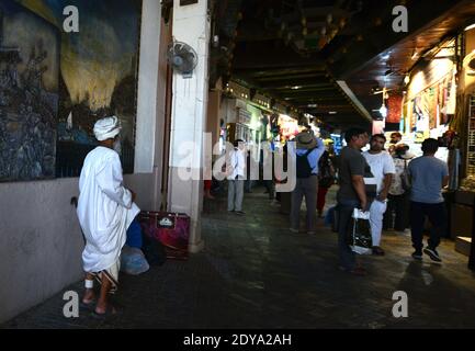 The vibrant souq in Mutrah, Oman. Stock Photo