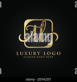 Initial TL letter Logo Design vector Template. Abstract Luxury Letter TL logo Design Stock Vector