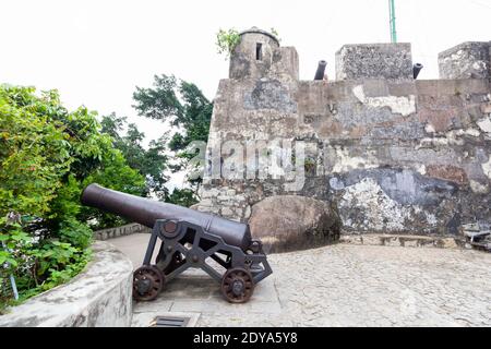 The historic Monte Fort in Macau, China Stock Photo