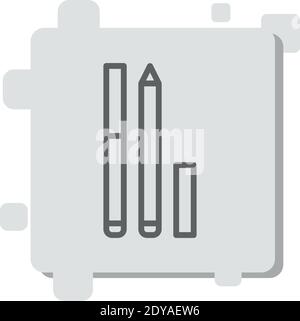 liner vector icon modern simple vector illustration Stock Vector