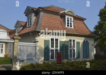 The Lessing house in Wolfenbüttel, Germany Stock Photo - Alamy