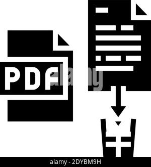 Image file delete symbol glyph vector illustration. Digital gallery ...