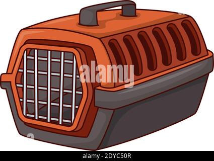 pet transport box isolated icon vector illustration design Stock Vector