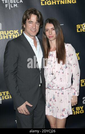 Dermot Mulroney arriving at the premiere of 'Struck By Lightning' in Hollywood, Los Angeles, CA, USA on January 06, 2013. Photo by Krista Kennell/ABACAPRESS.COM Stock Photo