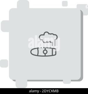 cigar vector icon modern simple vector illustration Stock Vector
