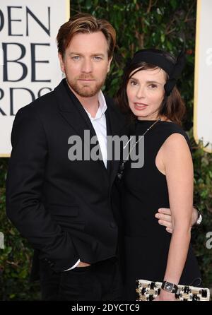 Ewan McGregor and Eve Mavrakis arriving for the 70th Annual Golden Globe Awards Ceremony, held at the Beverly Hilton Hotel in Los Angeles, CA on January 13, 2013. Photo by Lionel Hahn / ABACAPRESS.COM Stock Photo