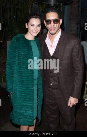 Virginie Ledoyen and Joey Starr attending the Sidaction Gala Dinner 2013 (Diner de la mode contre le Sida) for MAC Aids Fund, held at the Pavillon d'Armenonville in Paris, France on January 24, 2013. Photo by Nicolas Genin/ABACAPRESS.COM Stock Photo