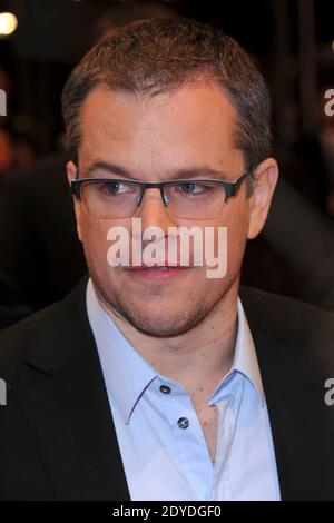 Matt Damon attending the 'Promised Land' Premiere during the 63rd Berlinale, Berlin International Film Festival in Berlin, Germany, on February 08, 2013. Photo by Aurore Marechal/ABACAPRESS.COM Stock Photo