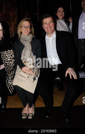 US Ambassador to France Charles H. Rivkin and his wife Susan Tolson attending the Andrew Gn's Fall-Winter 2013-2014 Ready-To-Wear collection show held at Hotel Westin in Paris, France, on March 3, 2013. Photo by Alban Wyters/ABACAPRESS.COM Stock Photo