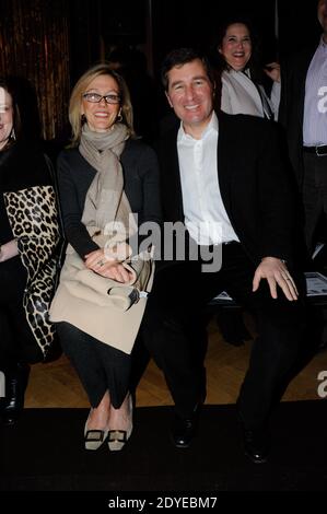 US Ambassador to France Charles H. Rivkin and his wife Susan Tolson attending the Andrew Gn's Fall-Winter 2013-2014 Ready-To-Wear collection show held at Hotel Westin in Paris, France, on March 3, 2013. Photo by Alban Wyters/ABACAPRESS.COM Stock Photo