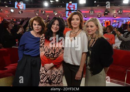 Camille Japy at the taping of Vivement Dimanche on January 22, 2013 in ...