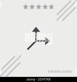 split call vector icon modern simple vector illustration Stock Vector