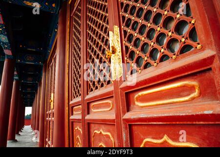 Temple of Heaven, historic architecture in Beijing, China Stock Photo