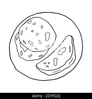Indian Street Food Roti sketch for your design  Stock Illustration  71151712  PIXTA
