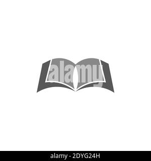 simple book geometric shape education symbol decoration vector Stock Vector