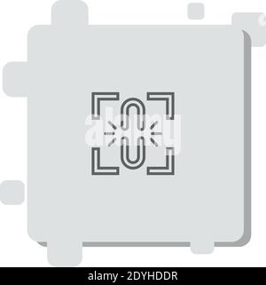 constraint vector icon modern simple vector illustration Stock Vector